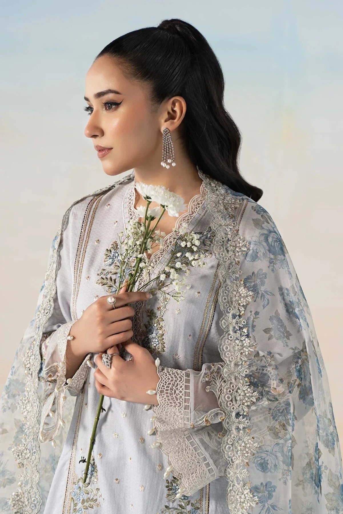 Maria B | Casual Pret 2024 | DW-EF24-45 - Aqsa Fabrics