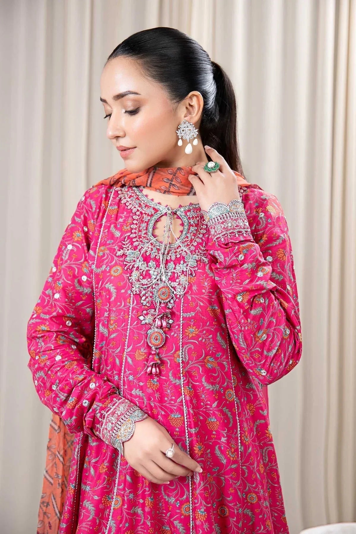 Maria B | Casual Pret 2024 | DW-EF24-50 - Aqsa Fabrics
