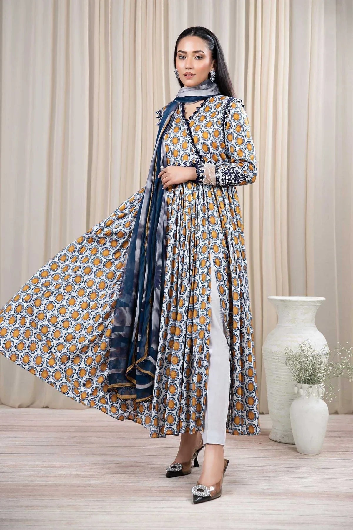 Maria B | Casual Pret 2024 | DW-EF24-51 - Aqsa Fabrics