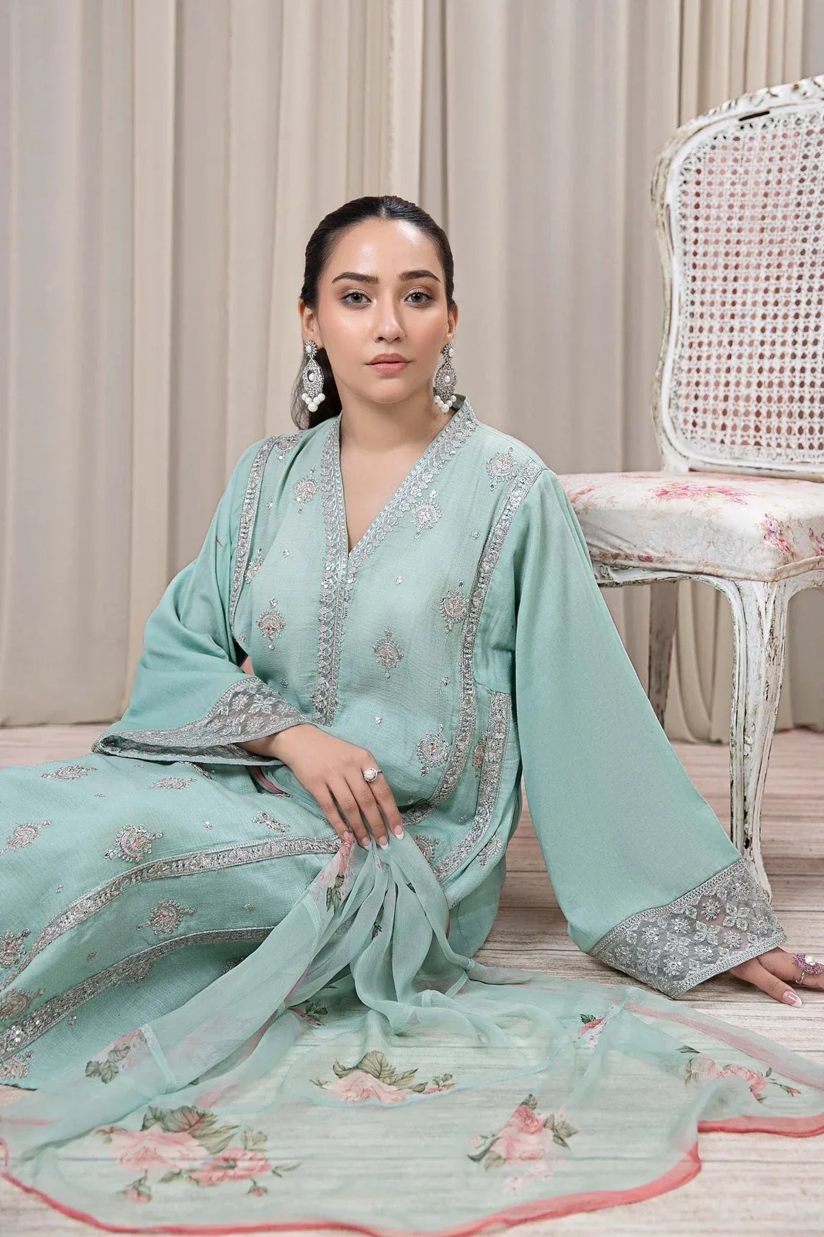 Maria B | Casual Pret 2024 | DW-EF24-54 - Aqsa Fabrics