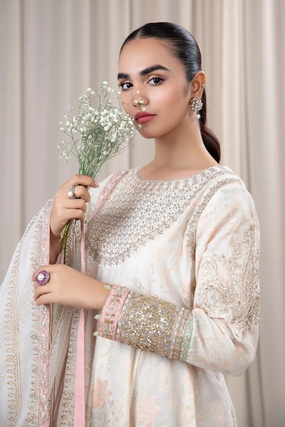 Maria B | Casual Pret 2024 | DW-EF24-56A - Aqsa Fabrics