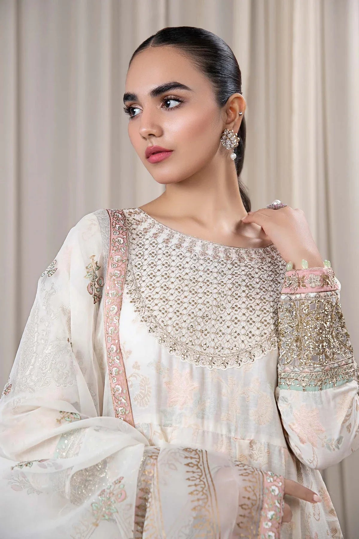 Maria B | Casual Pret 2024 | DW-EF24-56A - Aqsa Fabrics