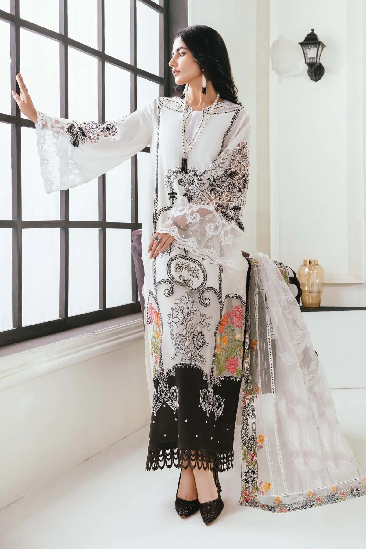 Maria B | Casual Pret 2024 | DW-EF24-74 - Aqsa Fabrics