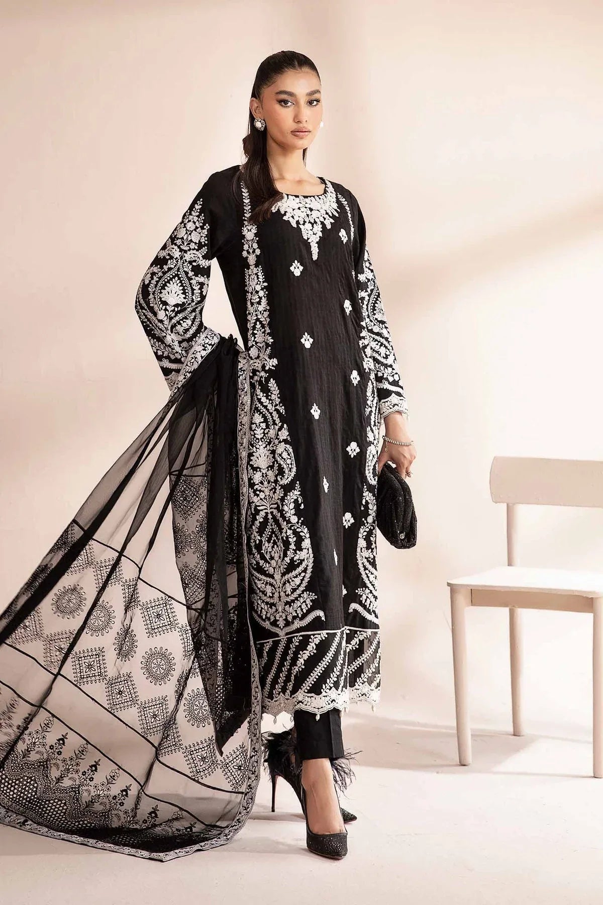 Maria B | Casual Pret 2024 | DW-MN24-04 - Aqsa Fabrics