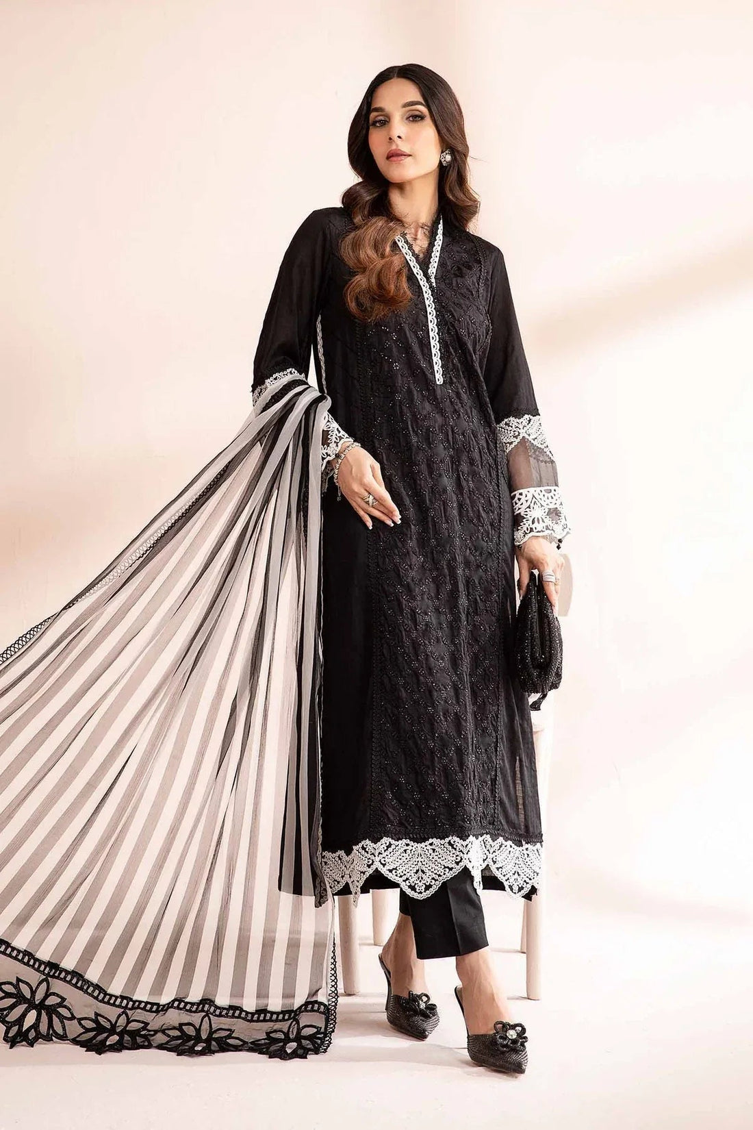 Maria B | Casual Pret 2024 | DW-MN24-07 - Aqsa Fabrics