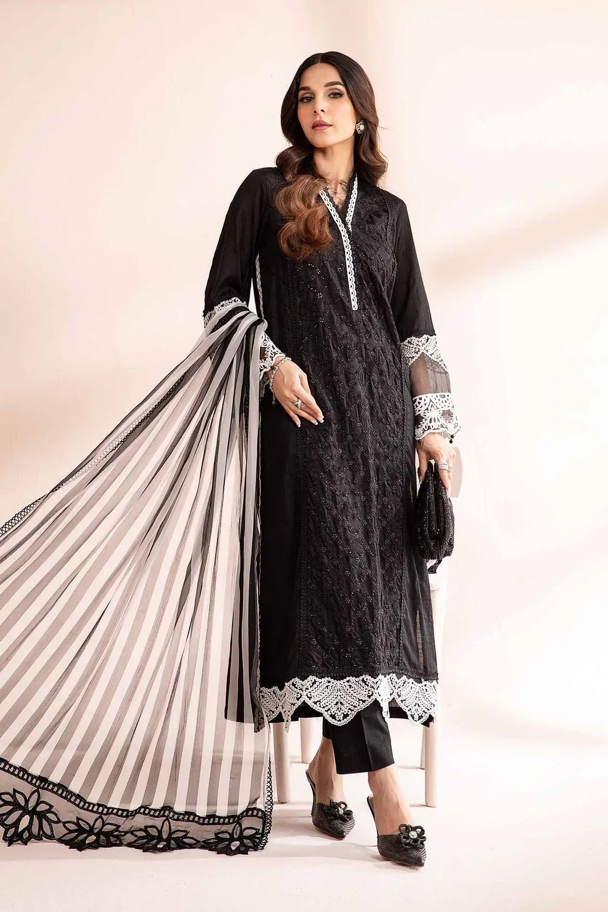 Maria B | Casual Pret 2024 | DW-MN24-07 - Aqsa Fabrics