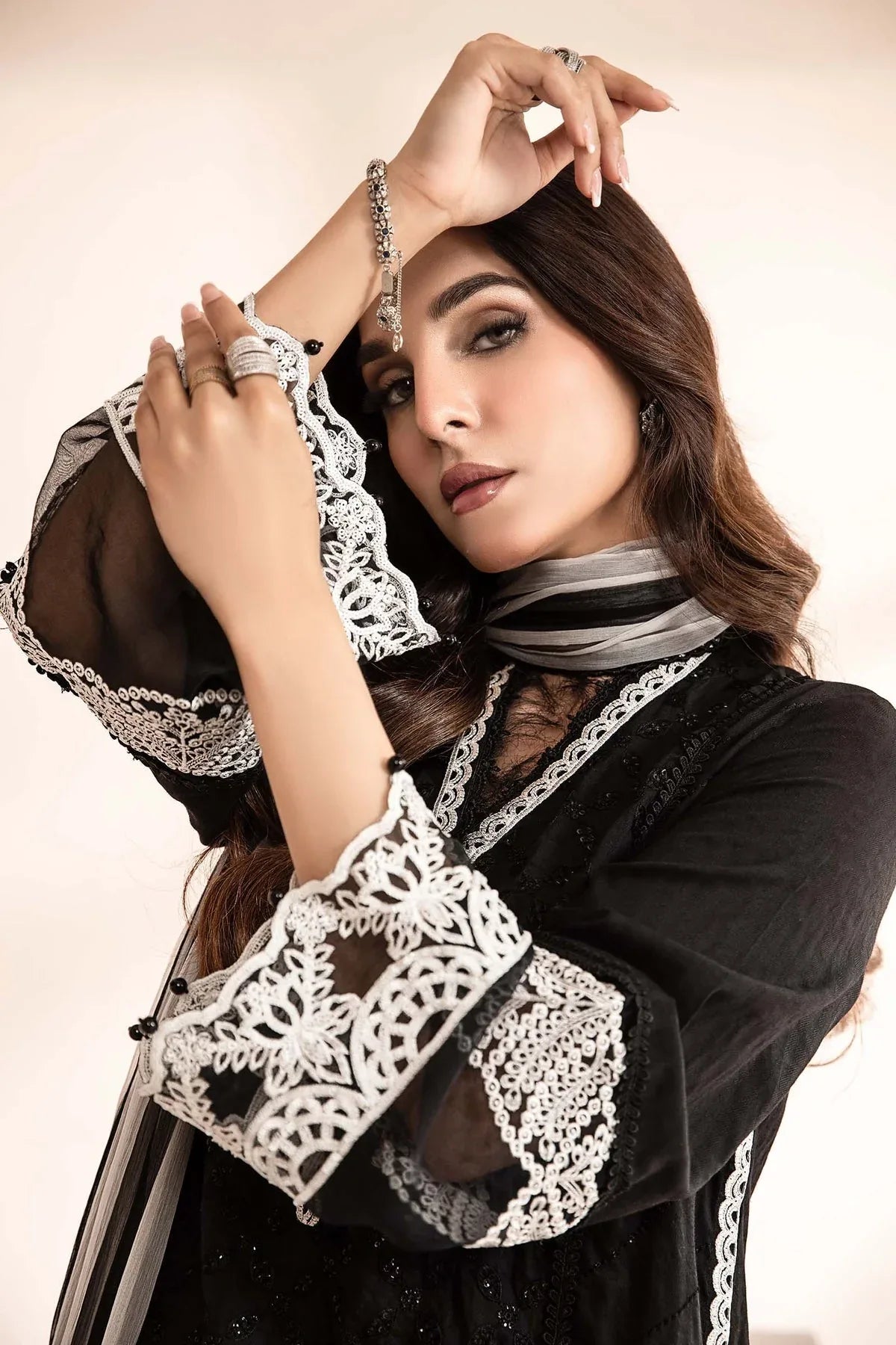 Maria B | Casual Pret 2024 | DW-MN24-07 - Aqsa Fabrics