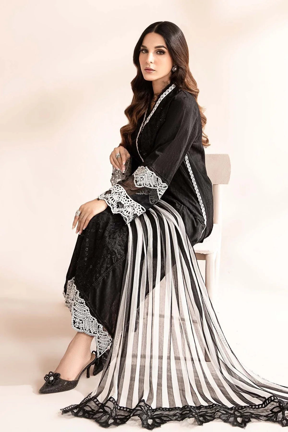 Maria B | Casual Pret 2024 | DW-MN24-07 - Aqsa Fabrics