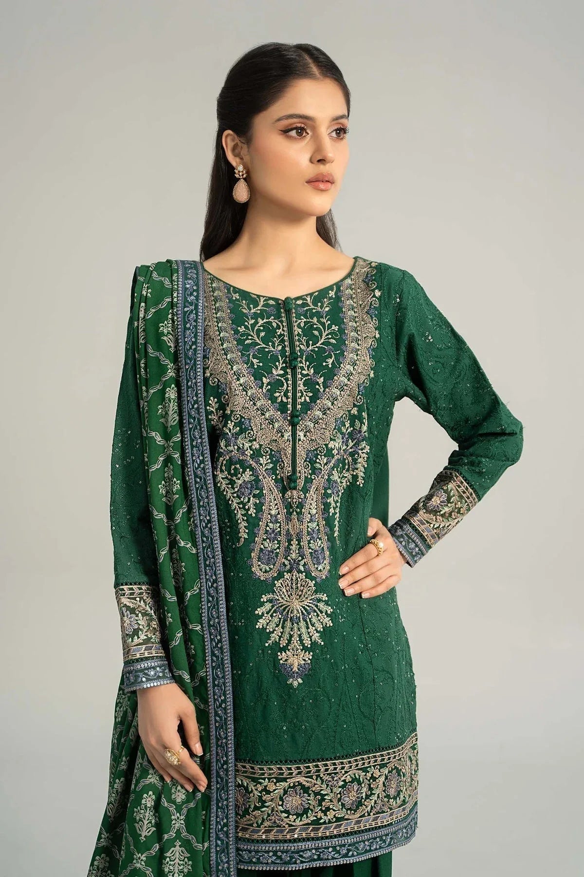 Maria B | Casual Pret 2024 |  DW-W24-12 - Aqsa Fabrics