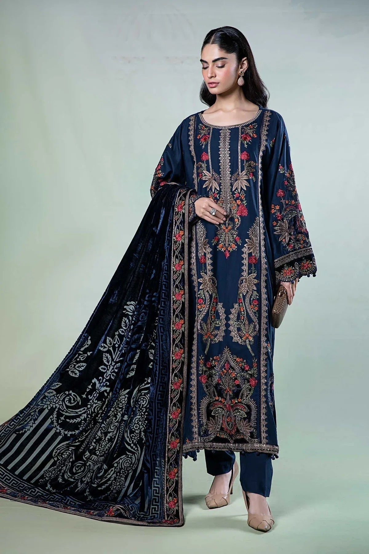 Maria B | Casual Pret 2024 |  DW-W24-16 - Aqsa Fabrics