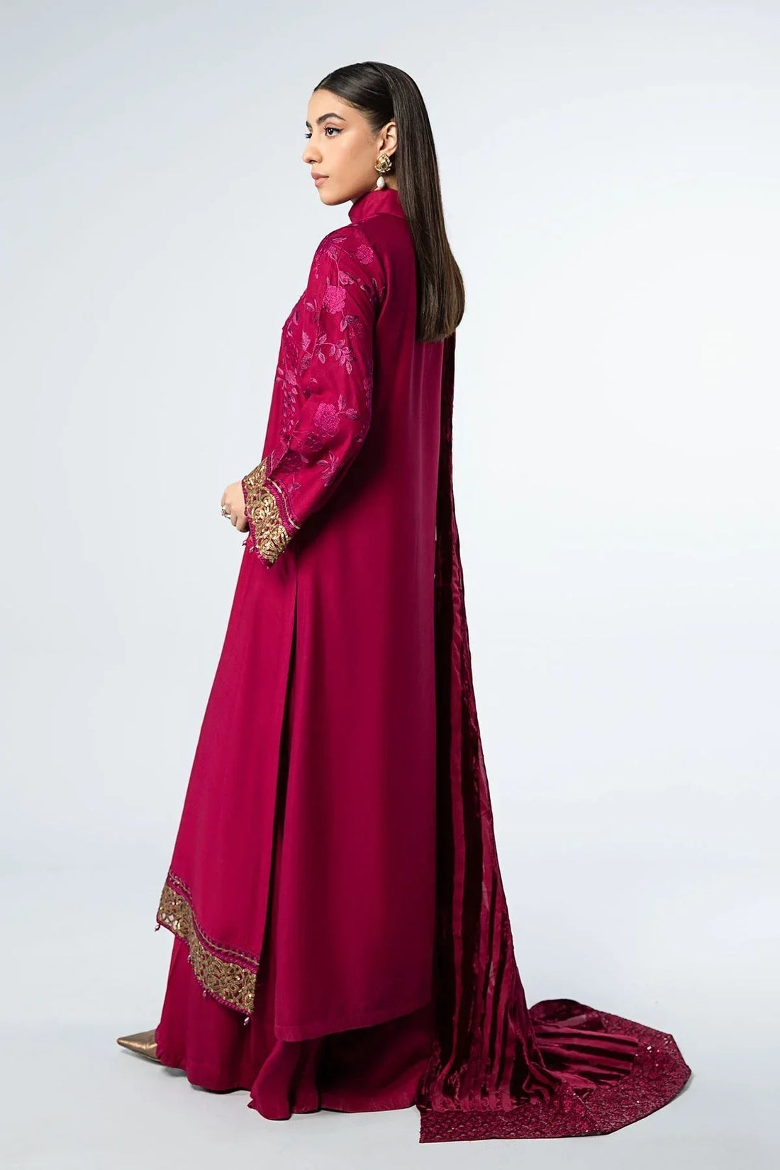 Maria B | Casual Pret 2024 | Linen Suit | DW-W24-103 - Aqsa Fabrics