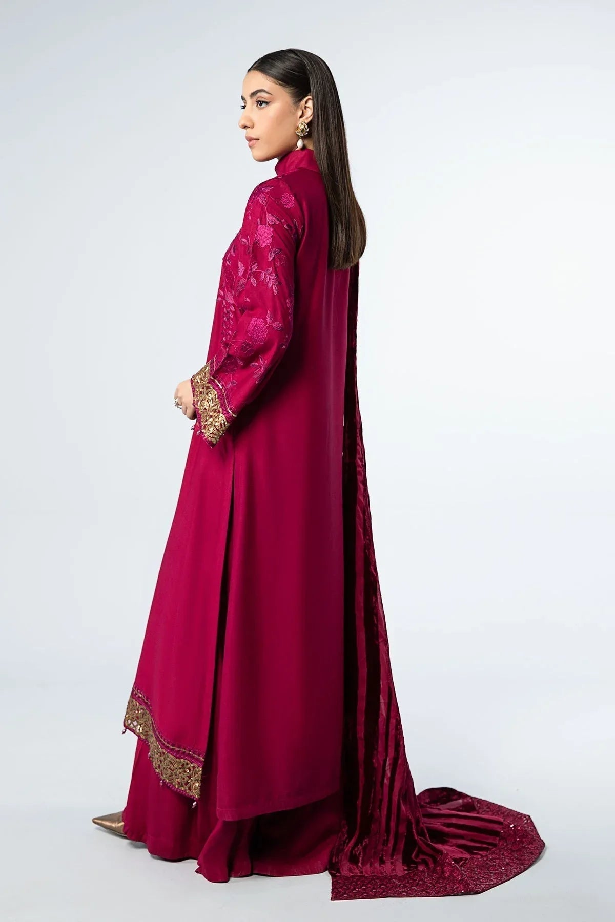 Maria B | Casual Pret 2024 | Linen Suit | DW-W24-103 - Aqsa Fabrics