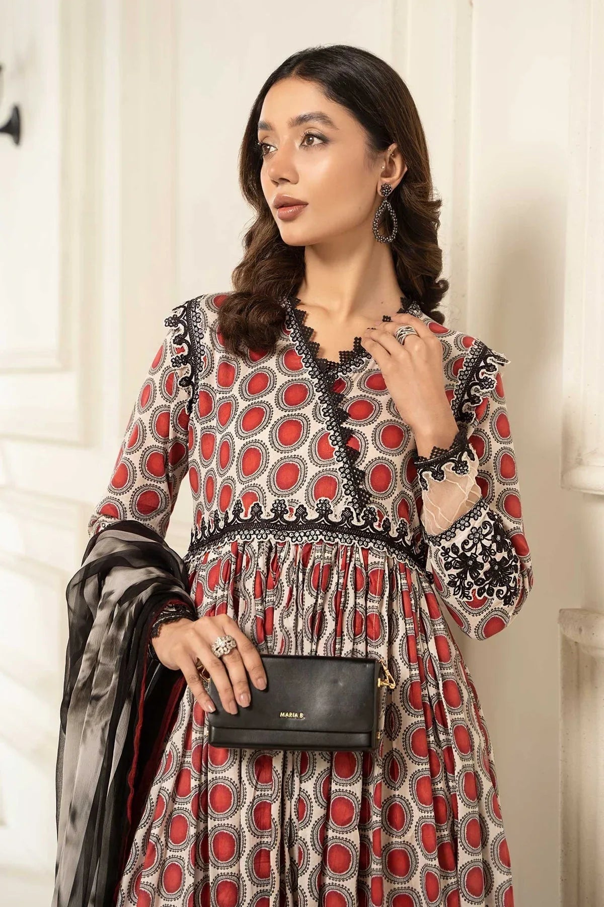 Maria B | Casual Pret 2024 | W-EF24-51 - Aqsa Fabrics