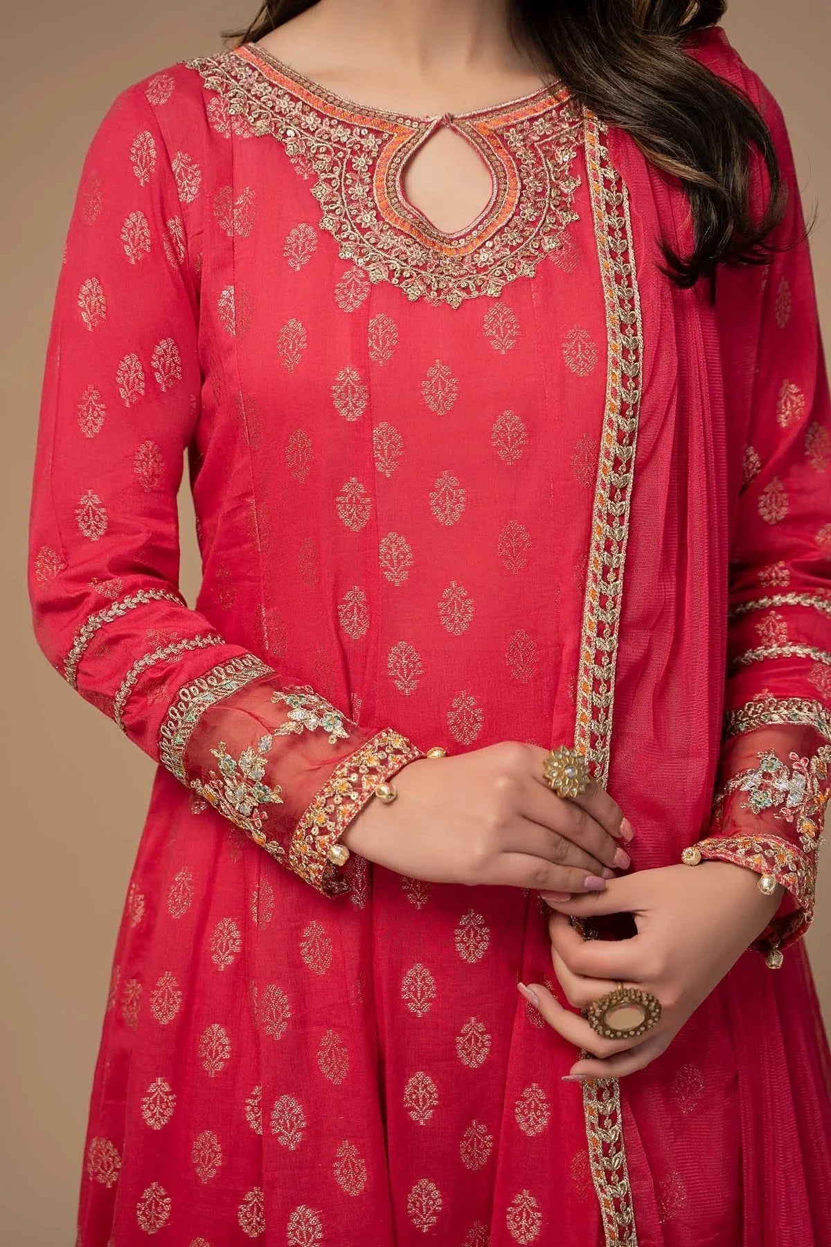 Maria B | Casual Pret 25 | DW-EF23-16R1 - Aqsa Fabrics