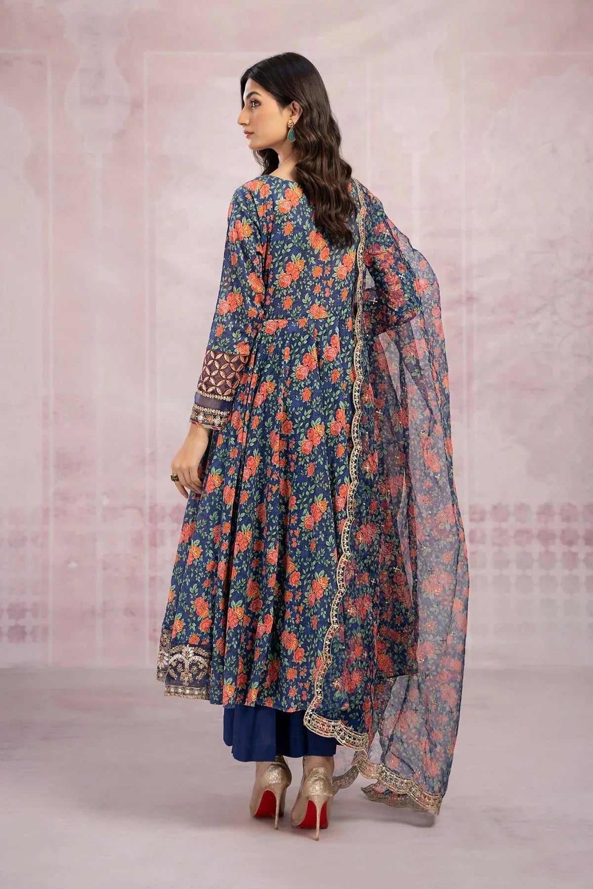 Maria B | Casual Pret 25 | DW-EF23-47R1 - Aqsa Fabrics