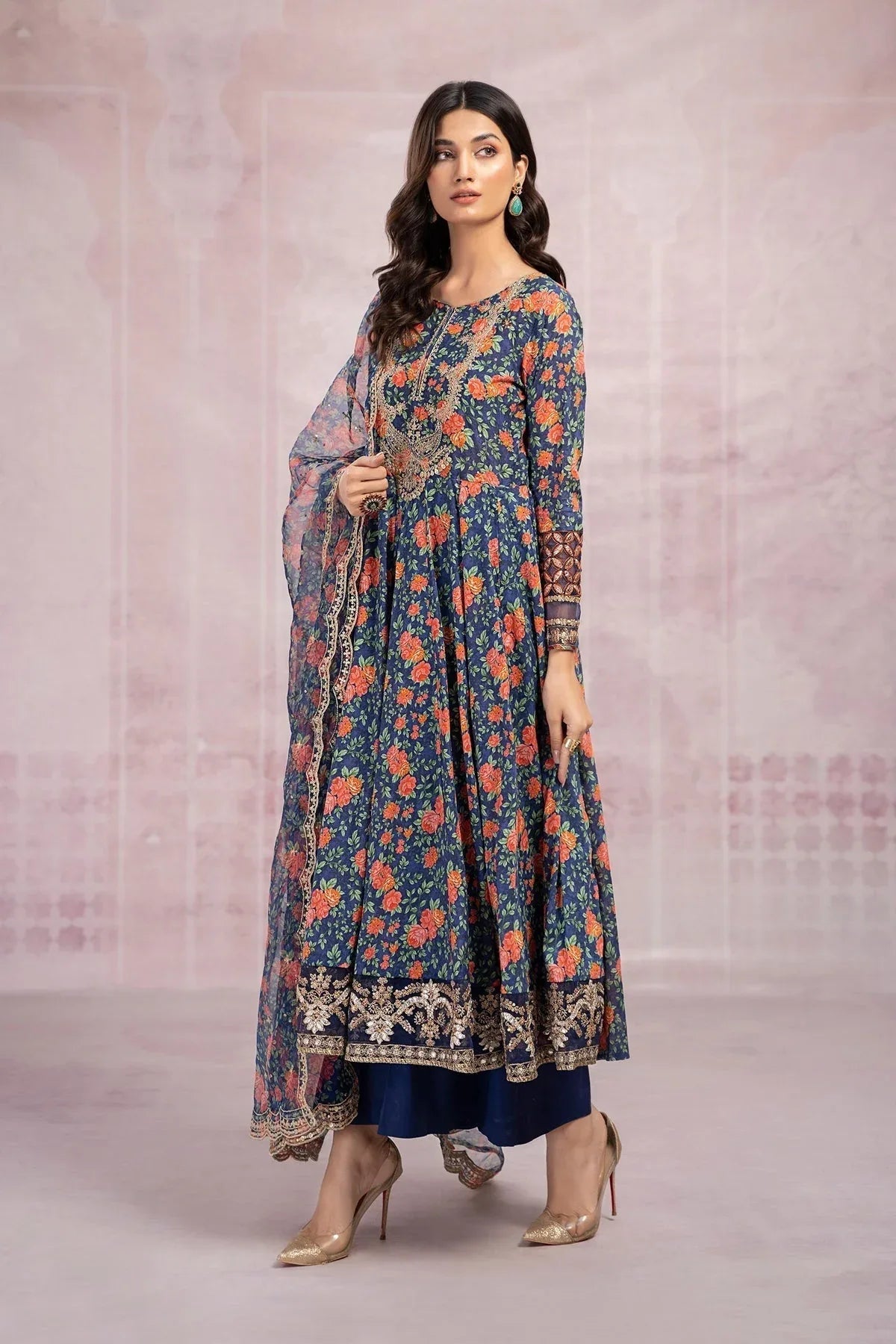 Maria B | Casual Pret 25 | DW-EF23-47R1 - Aqsa Fabrics