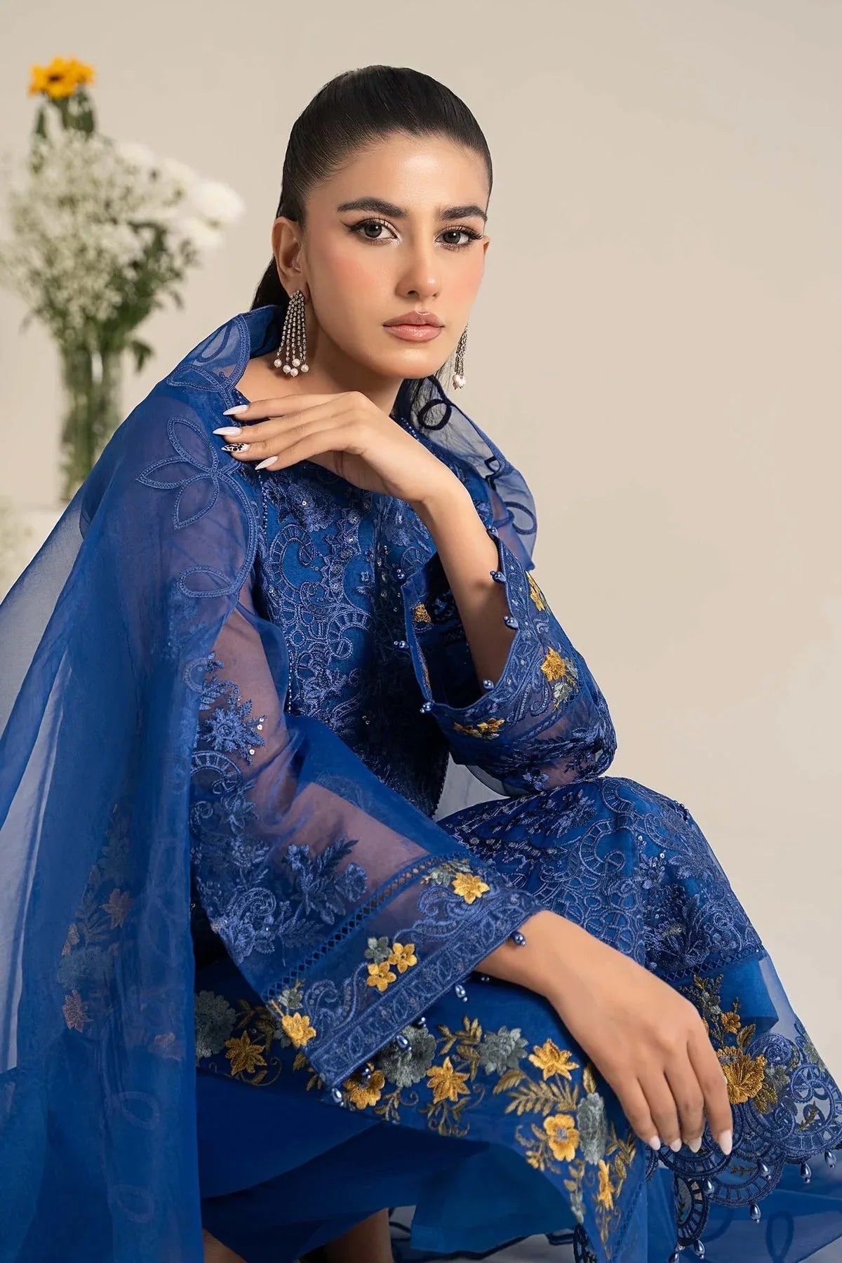 Maria B | Casual Pret 25 | DW-EF25-02 - Aqsa Fabrics