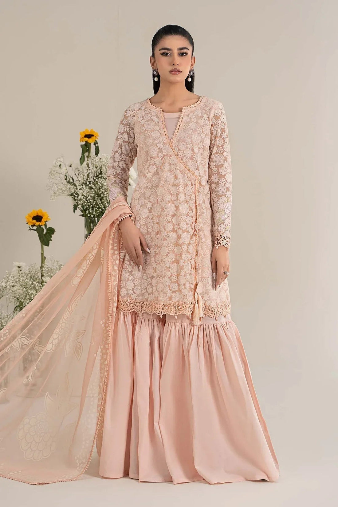 Maria B | Casual Pret 25 | DW-EF25-100 - Aqsa Fabrics