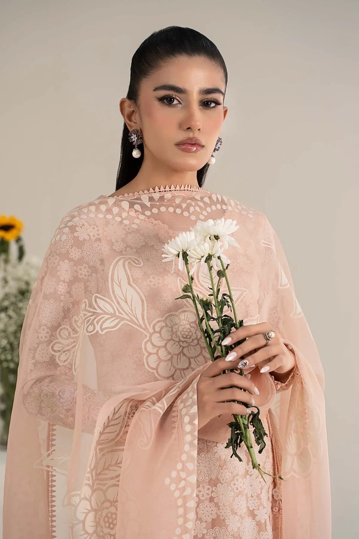 Maria B | Casual Pret 25 | DW-EF25-100 - Aqsa Fabrics