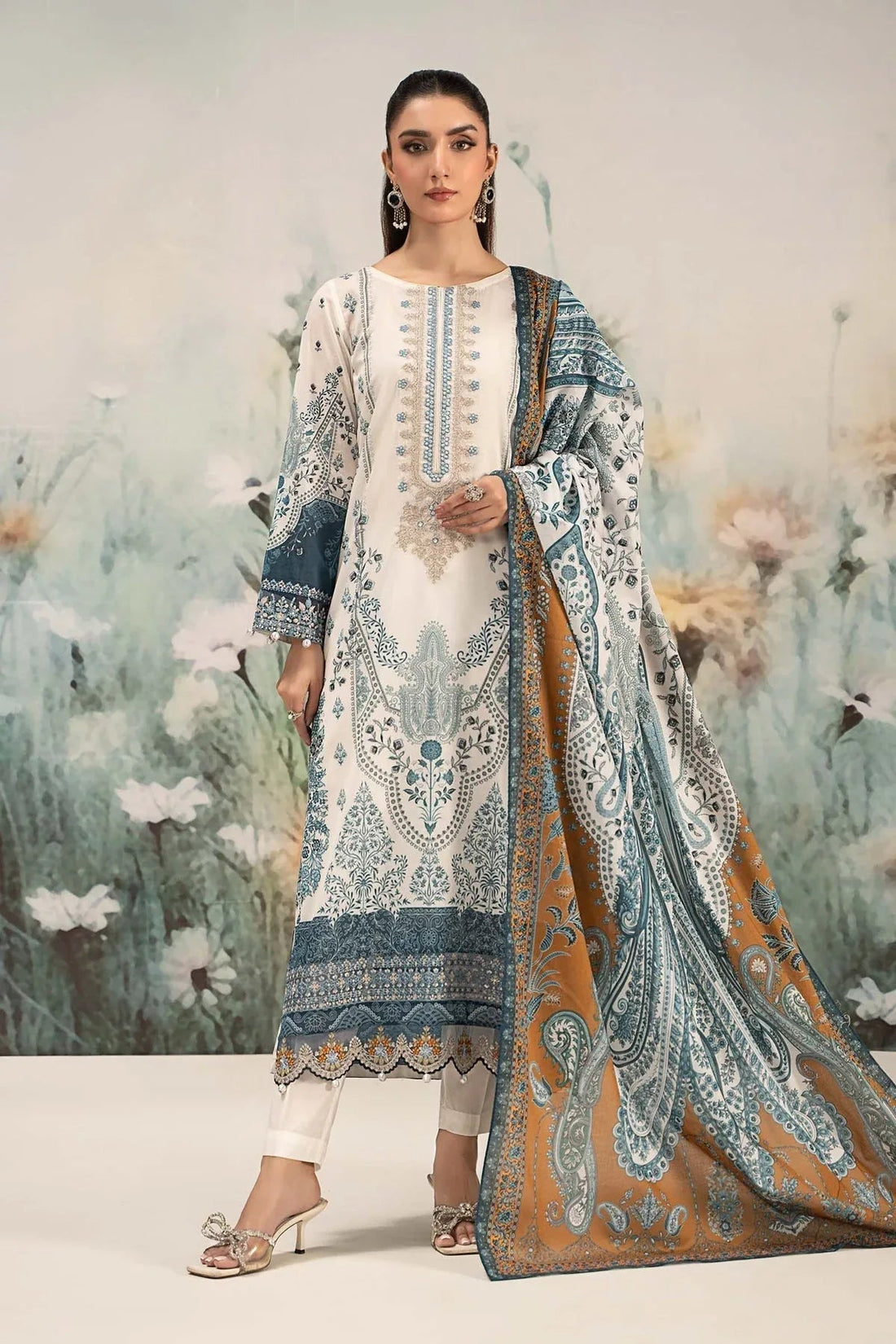 Maria B | Casual Pret 25 | DW-EF25-14 - Aqsa Fabrics
