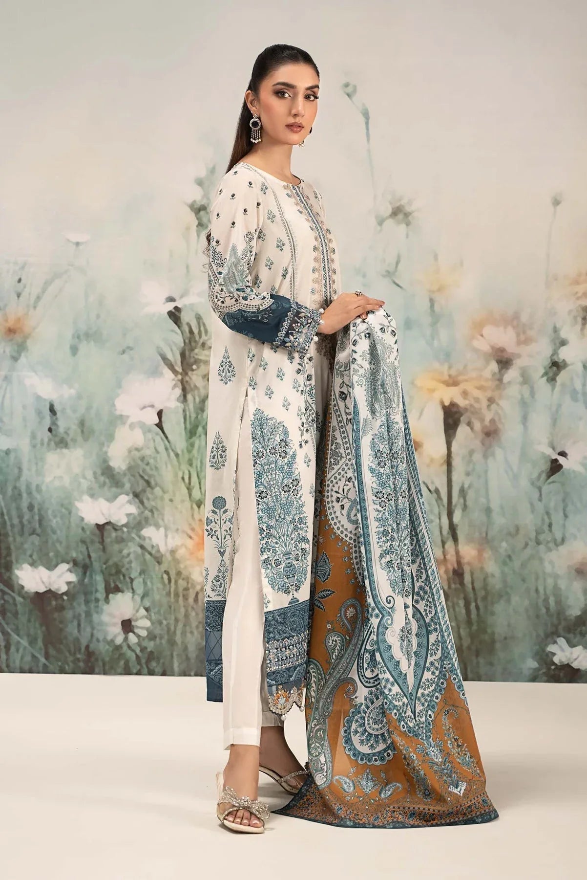 Maria B | Casual Pret 25 | DW-EF25-14 - Aqsa Fabrics