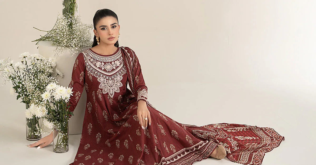 Maria B | Casual Pret 25 | DW-EF25-22 - Aqsa Fabrics