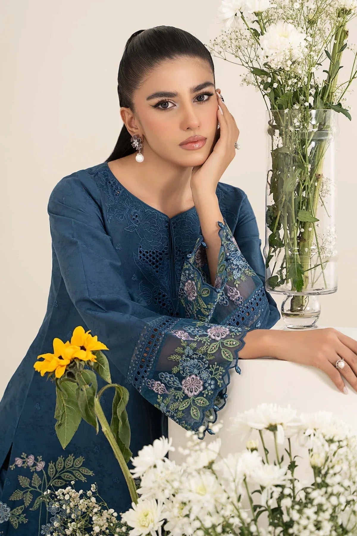 Maria B | Casual Pret 25 | DW-EF25-45 - Aqsa Fabrics