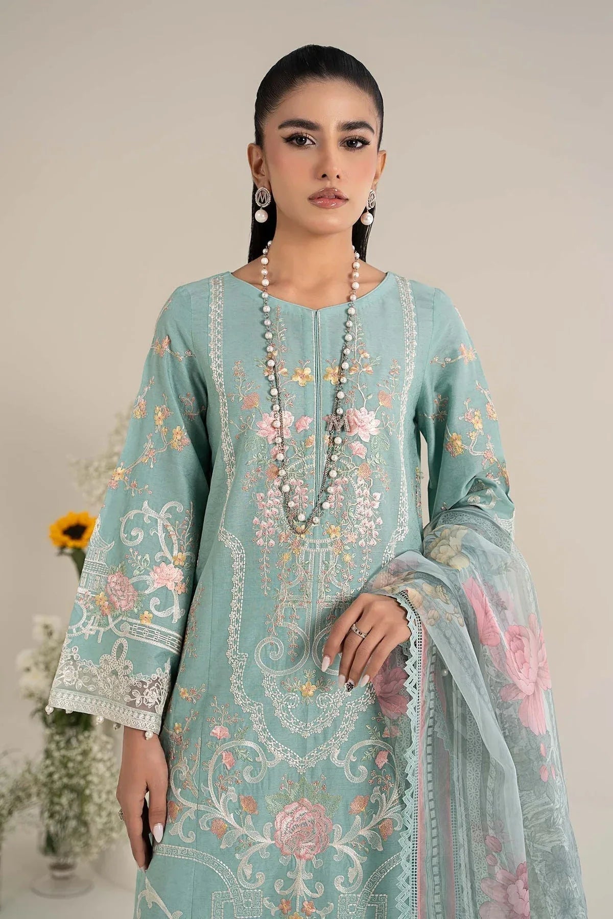 Maria B | Casual Pret 25 | DW-EF25-49 - Aqsa Fabrics
