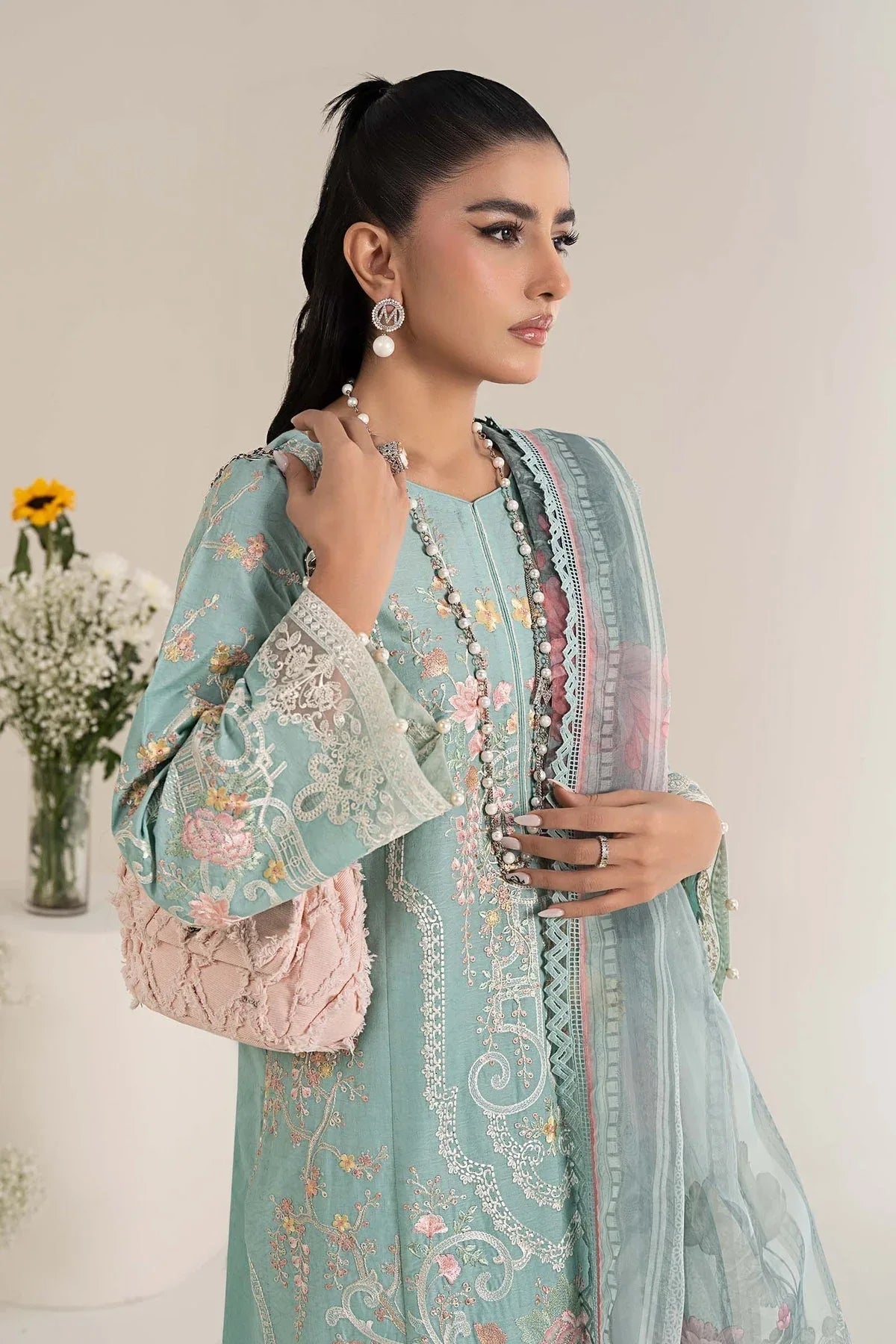 Maria B | Casual Pret 25 | DW-EF25-49 - Aqsa Fabrics