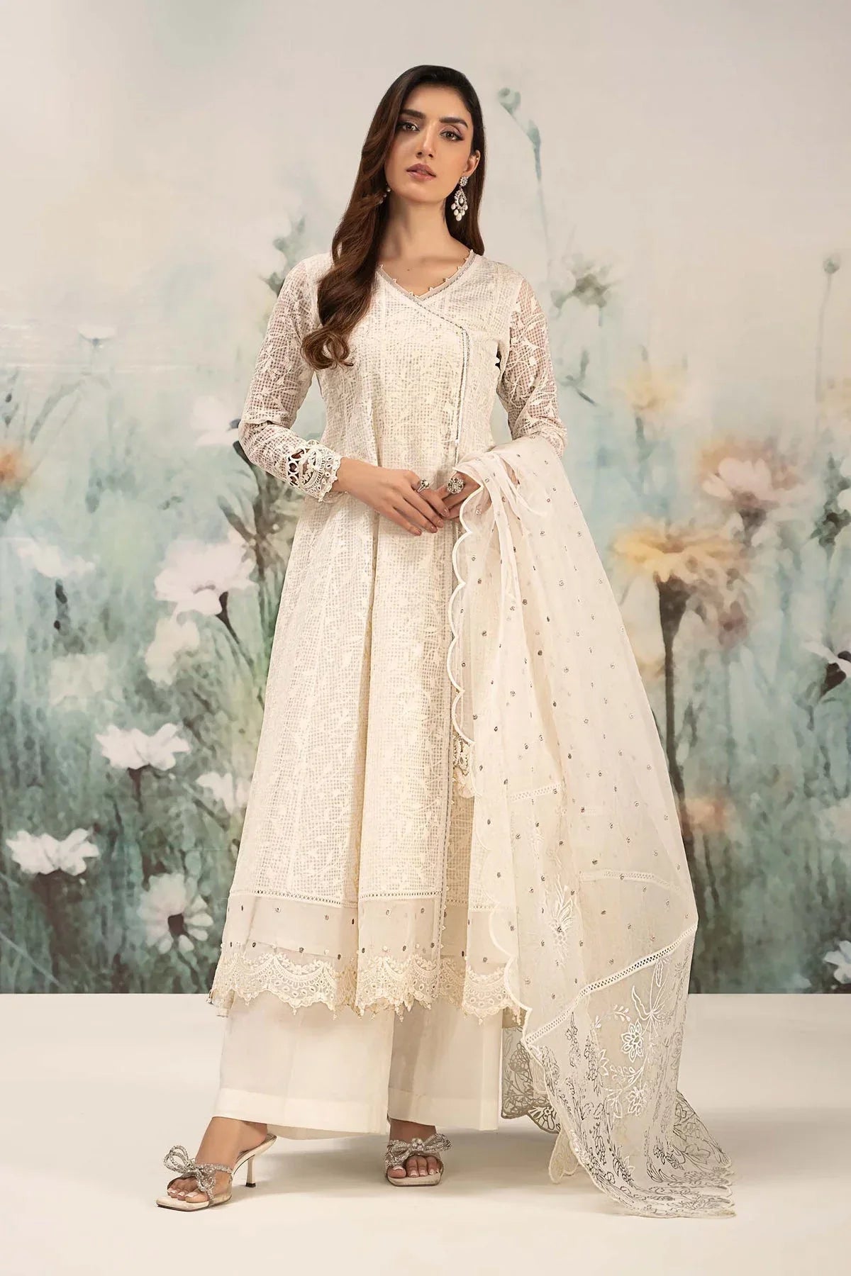 Maria B | Casual Pret 25 | W-EF25-101 - Aqsa Fabrics