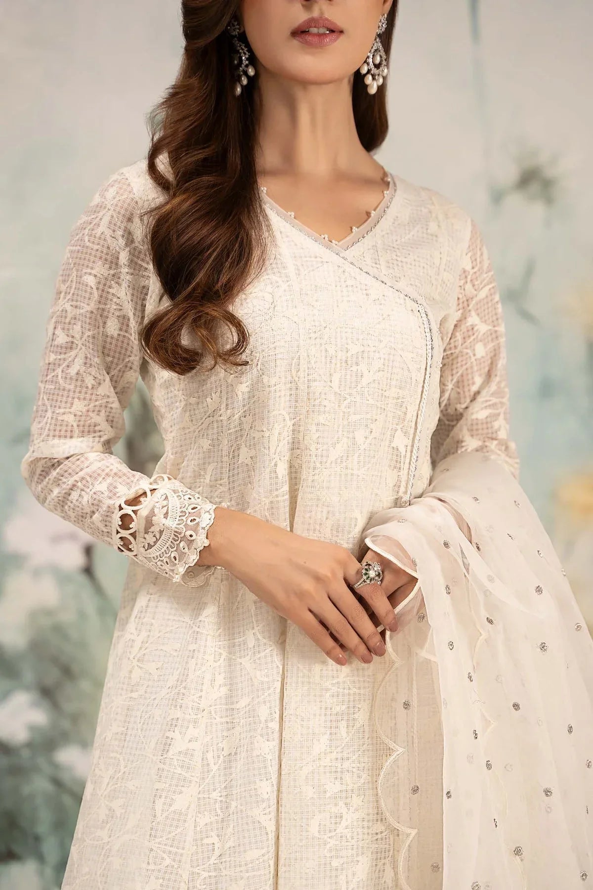 Maria B | Casual Pret 25 | W-EF25-101 - Aqsa Fabrics