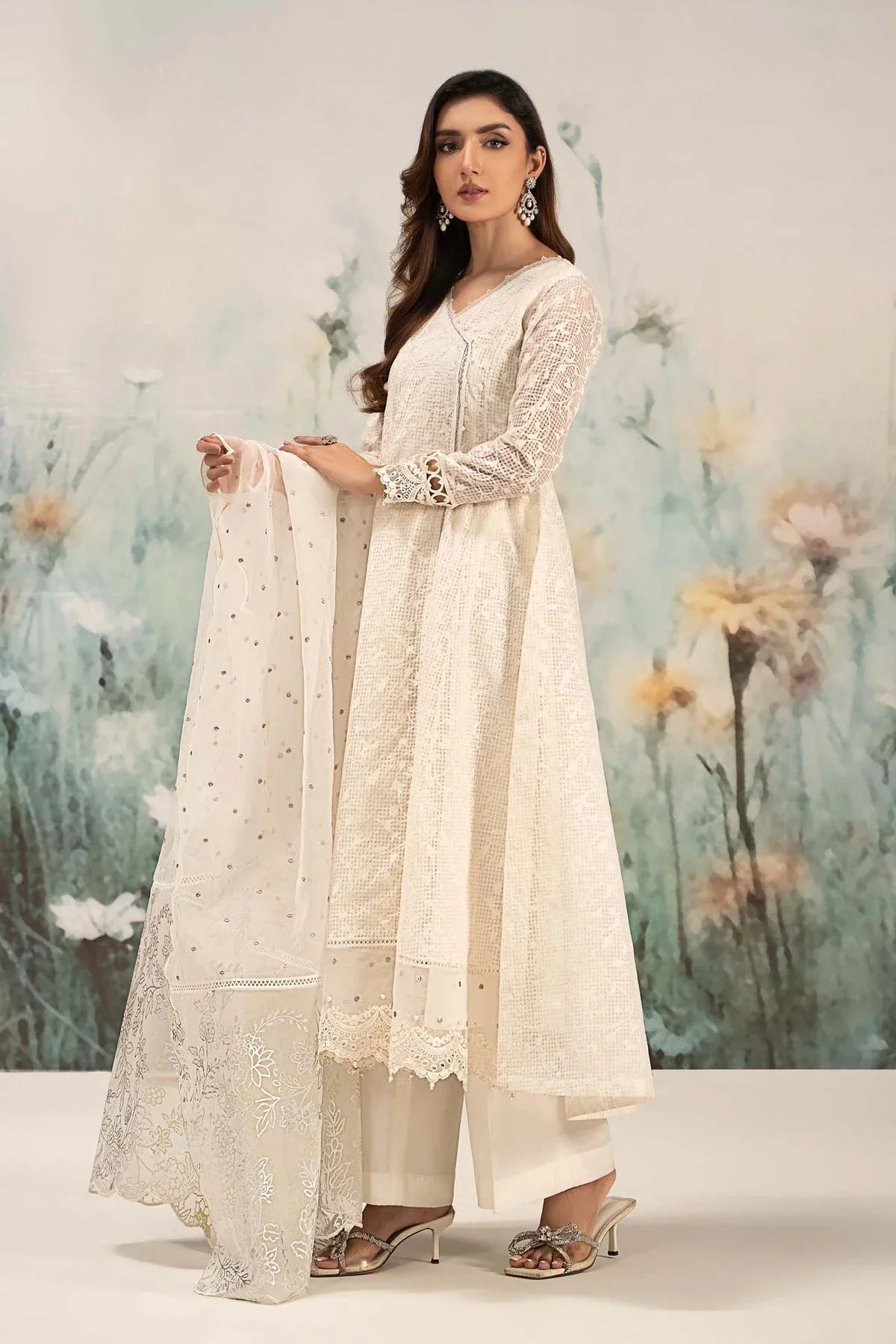 Maria B | Casual Pret 25 | W-EF25-101 - Aqsa Fabrics