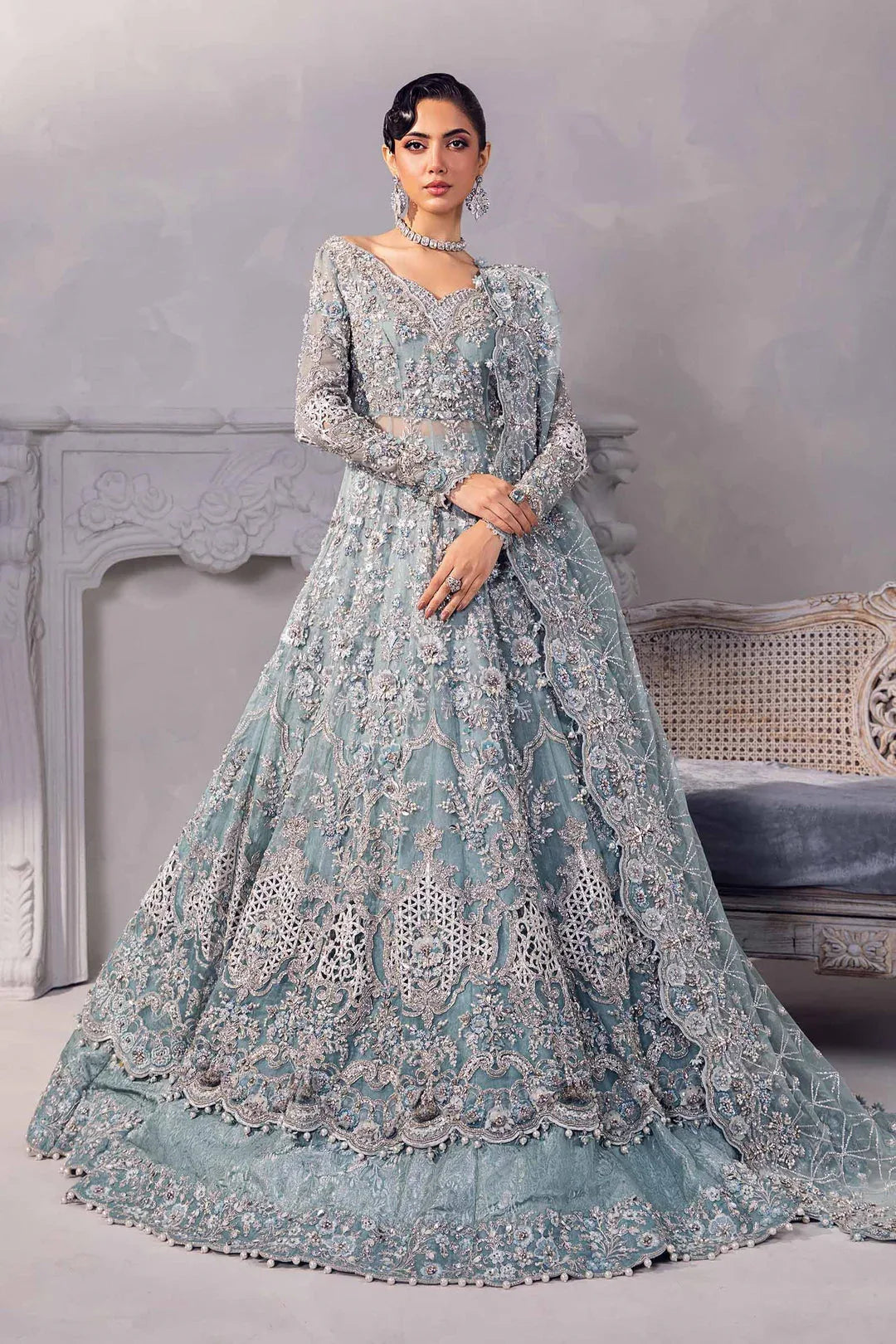 Maria B | Couture | Fayruz - Aqsa Fabrics