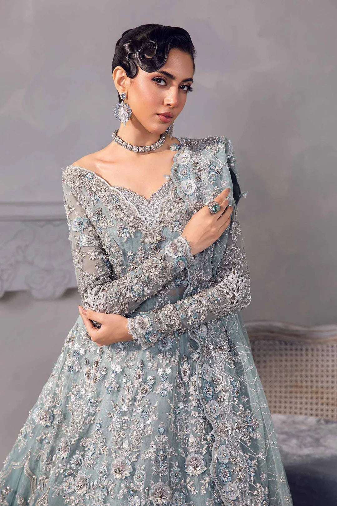 Maria B | Couture | Fayruz - Aqsa Fabrics