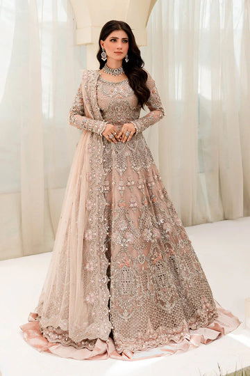 Maria B | Couture | Powder Pink MC-902 - Aqsa Fabrics