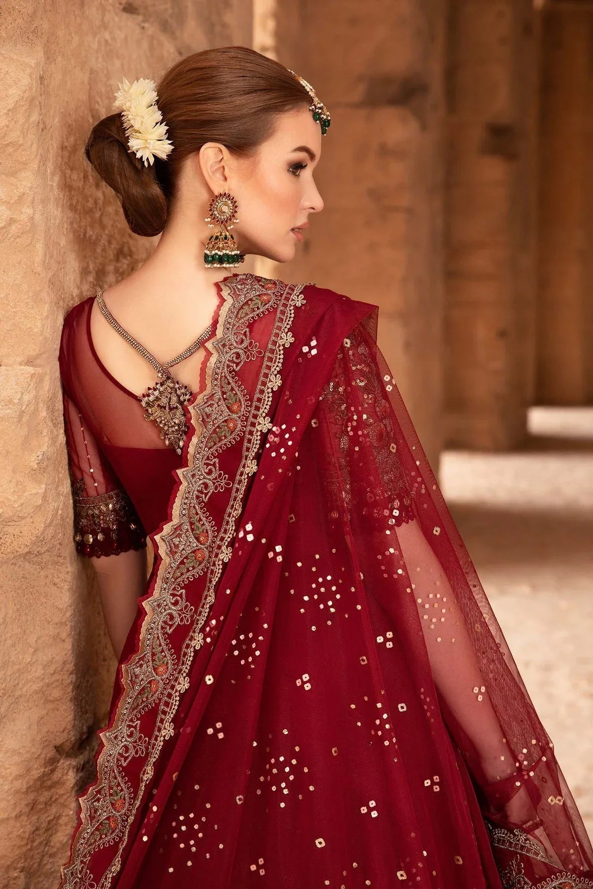 Maria B - D-2403-B - Lawn - Aqsa Fabrics