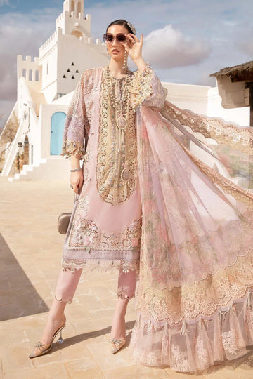 Maria B - D-2406-A - Lawn - Aqsa Fabrics