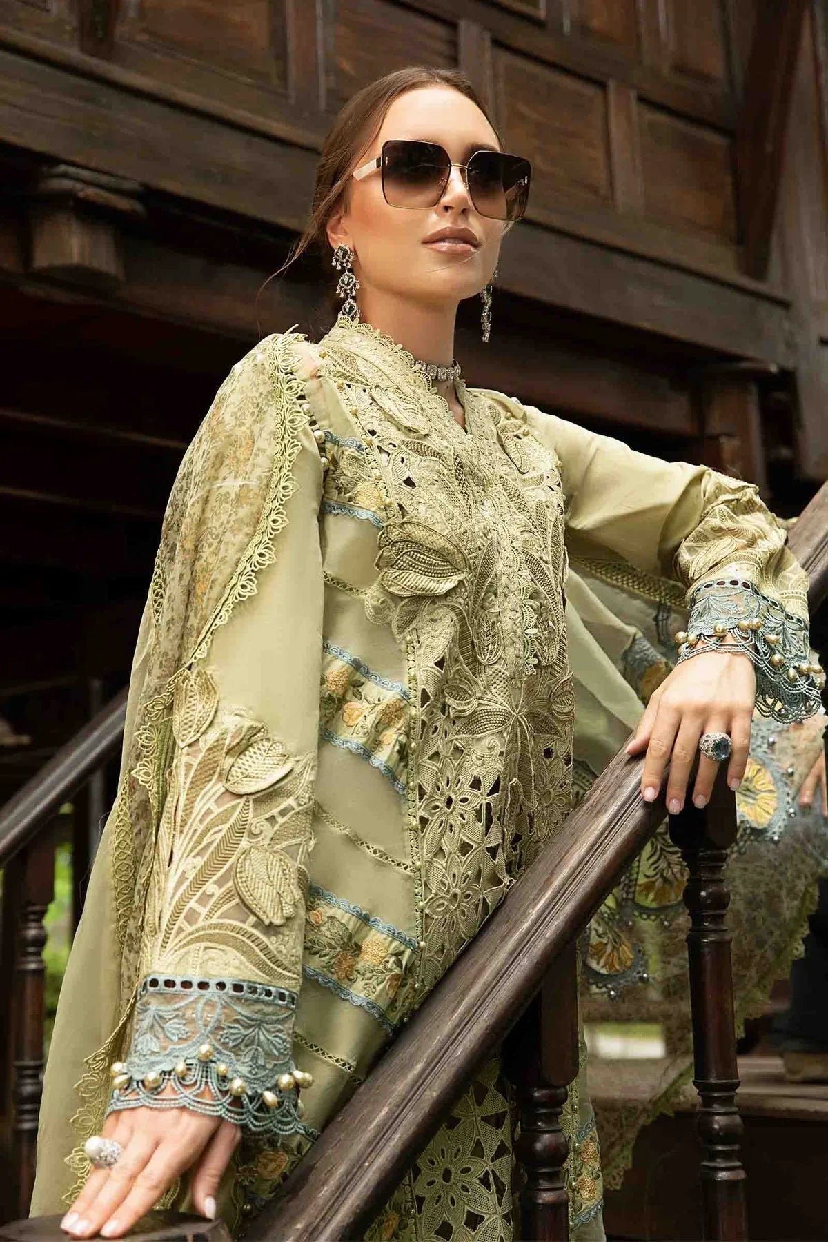 Maria B - D-2410 - Aqsa Fabrics