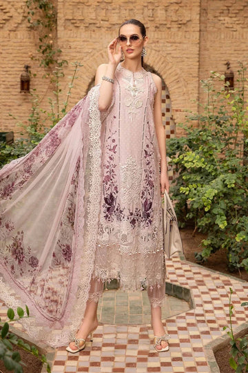 Maria B - D-2414-A - Lawn - Aqsa Fabrics