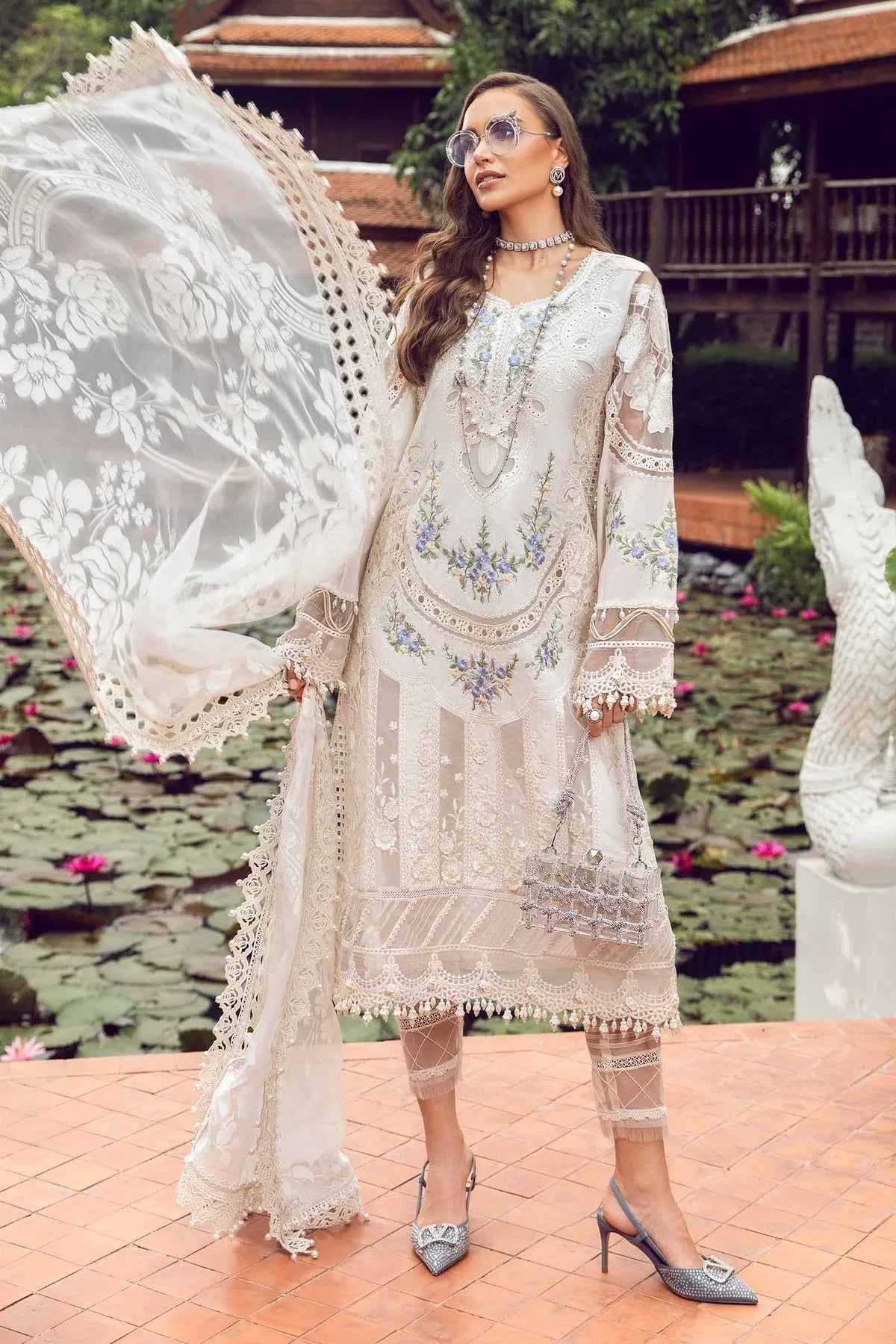 Maria B | EID LAWN-24-04 - Aqsa Fabrics
