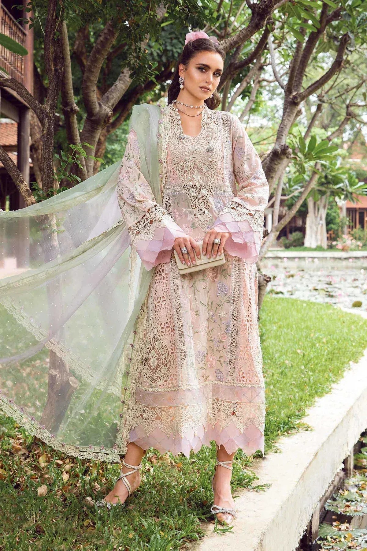 Maria B | EID LAWN-24-07 - Aqsa Fabrics