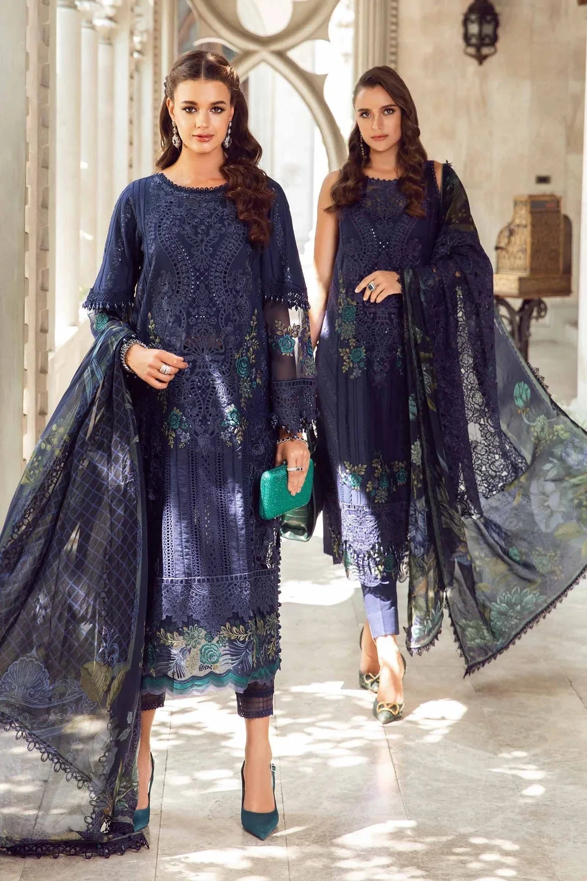 Maria B | EID LAWN-24-09 - Aqsa Fabrics