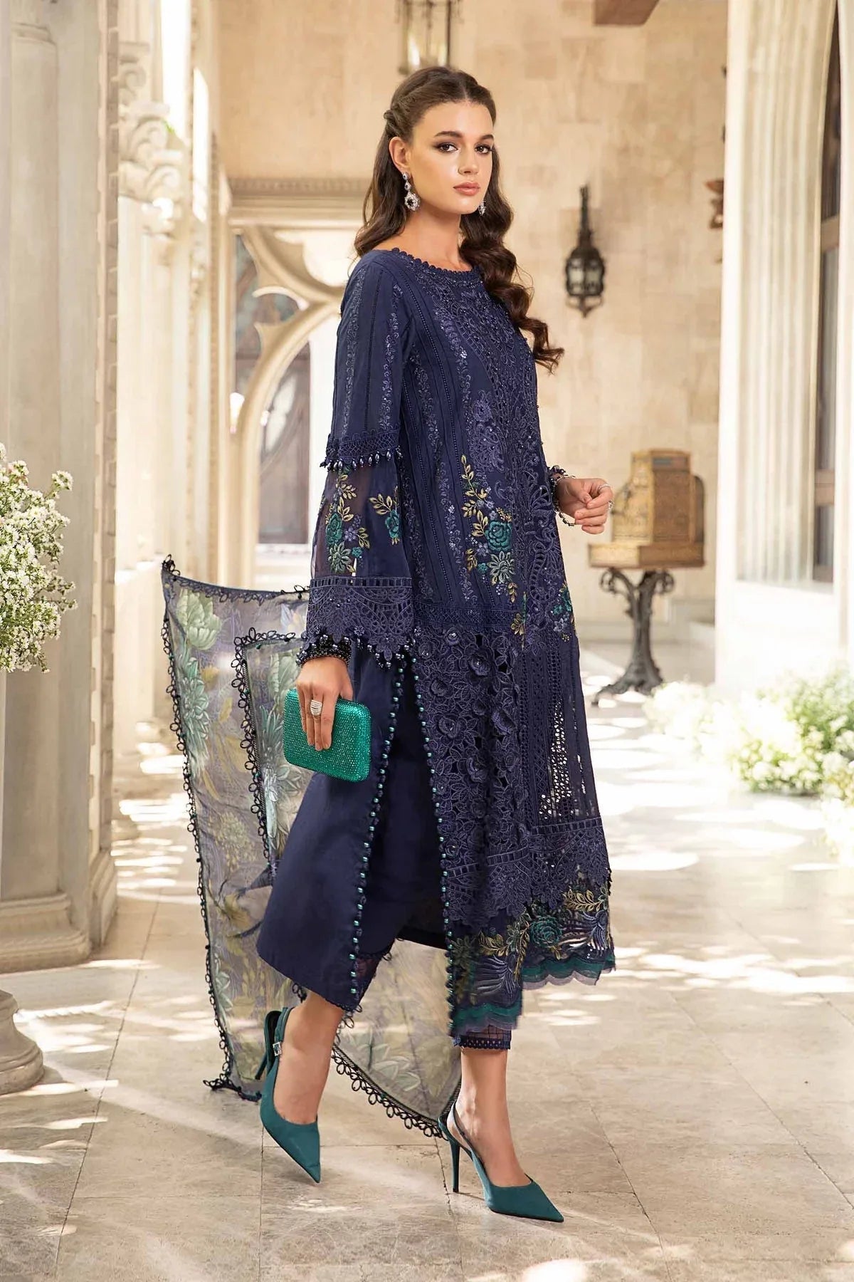 Maria B | EID LAWN-24-09 - Aqsa Fabrics