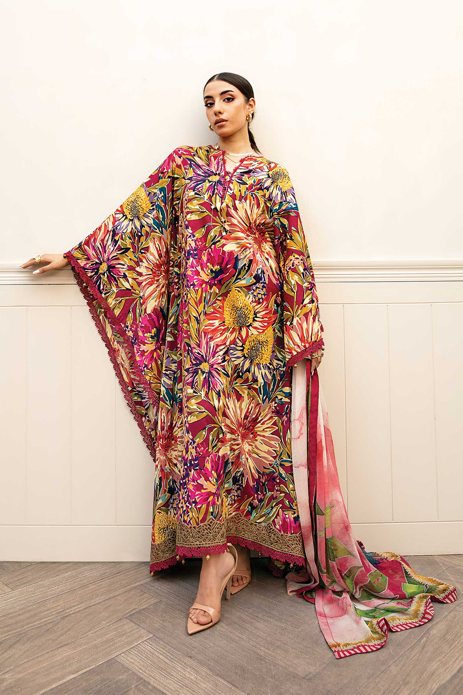 Maria B | Eid Basic Lawn | MB-CUS25-903B - Aqsa Fabrics