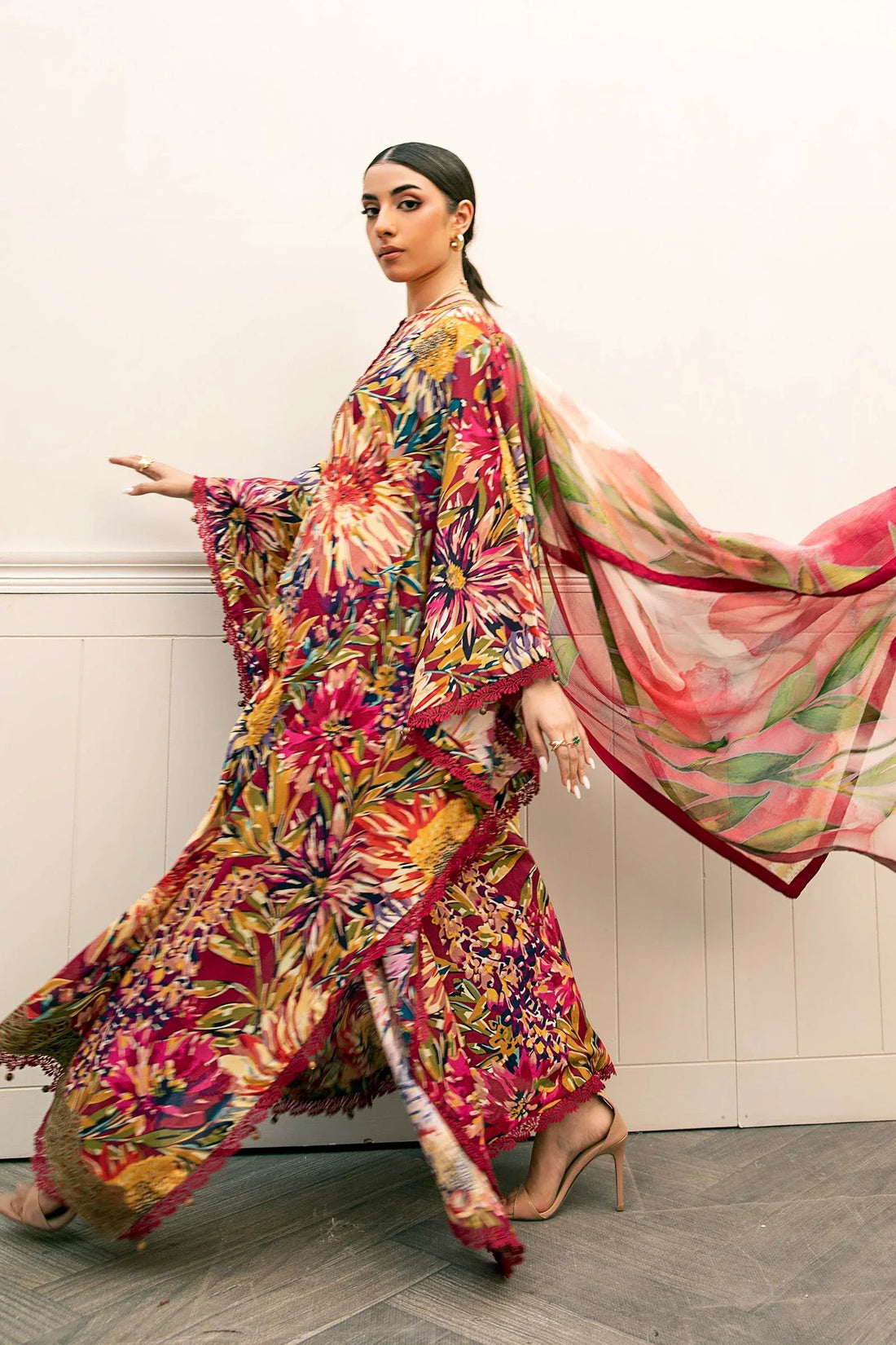 Maria B | Eid Basic Lawn | MB-CUS25-903B - Aqsa Fabrics