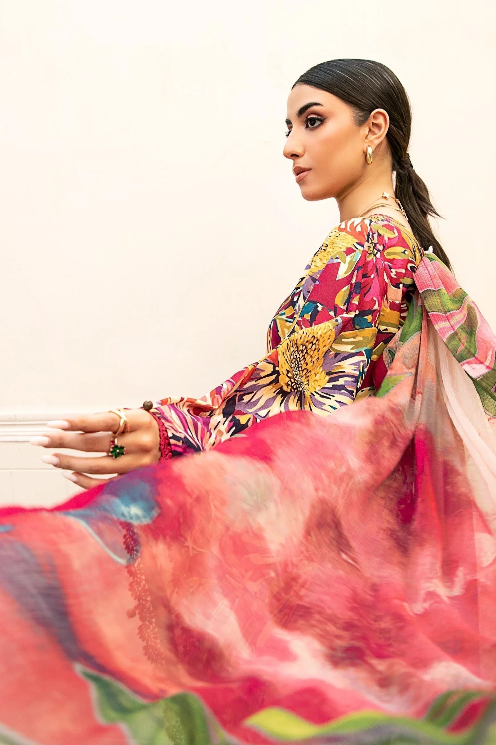 Maria B | Eid Basic Lawn | MB-CUS25-903B - Aqsa Fabrics