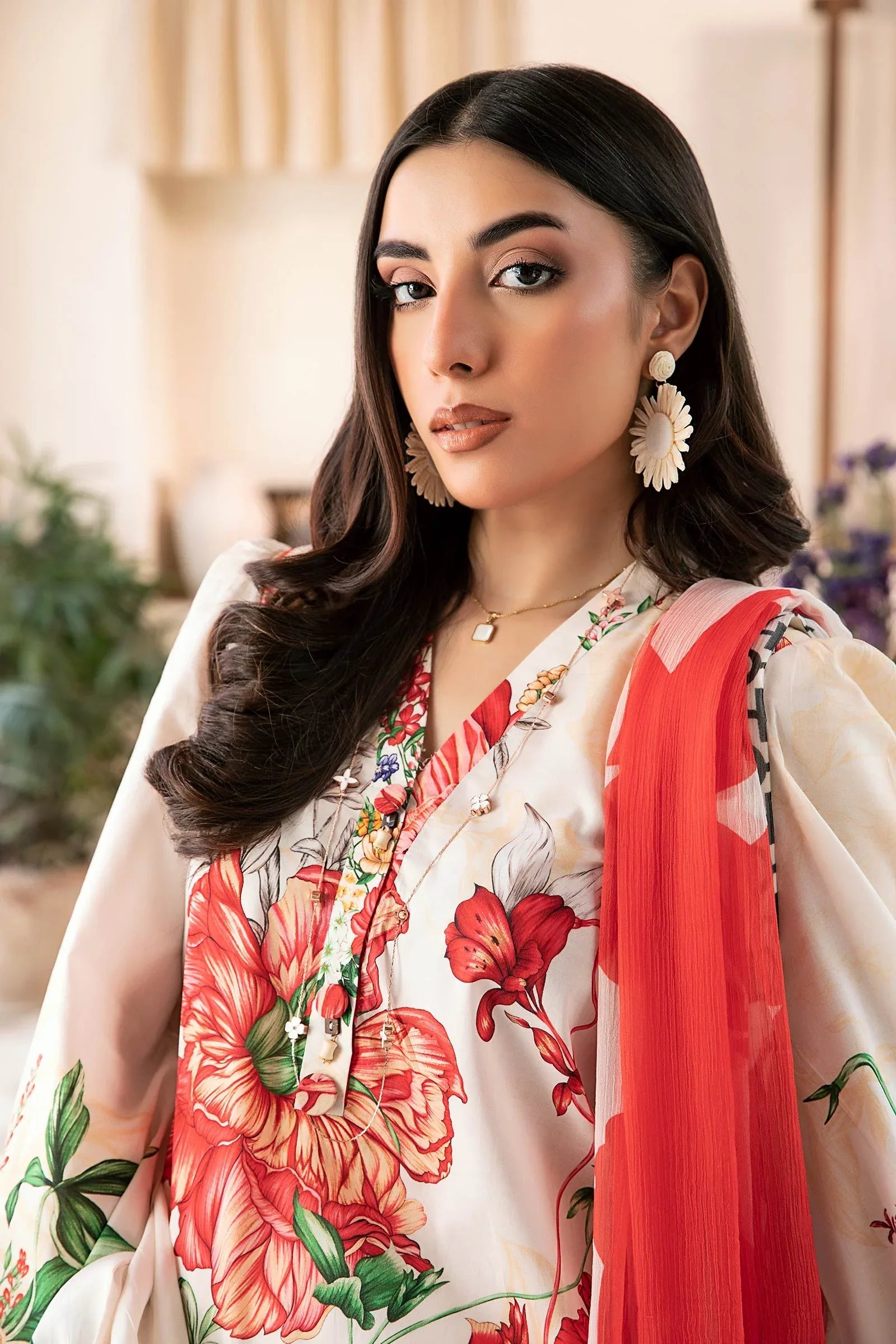 Maria B | Eid Basic Lawn | MB-CUS25-907B - Aqsa Fabrics