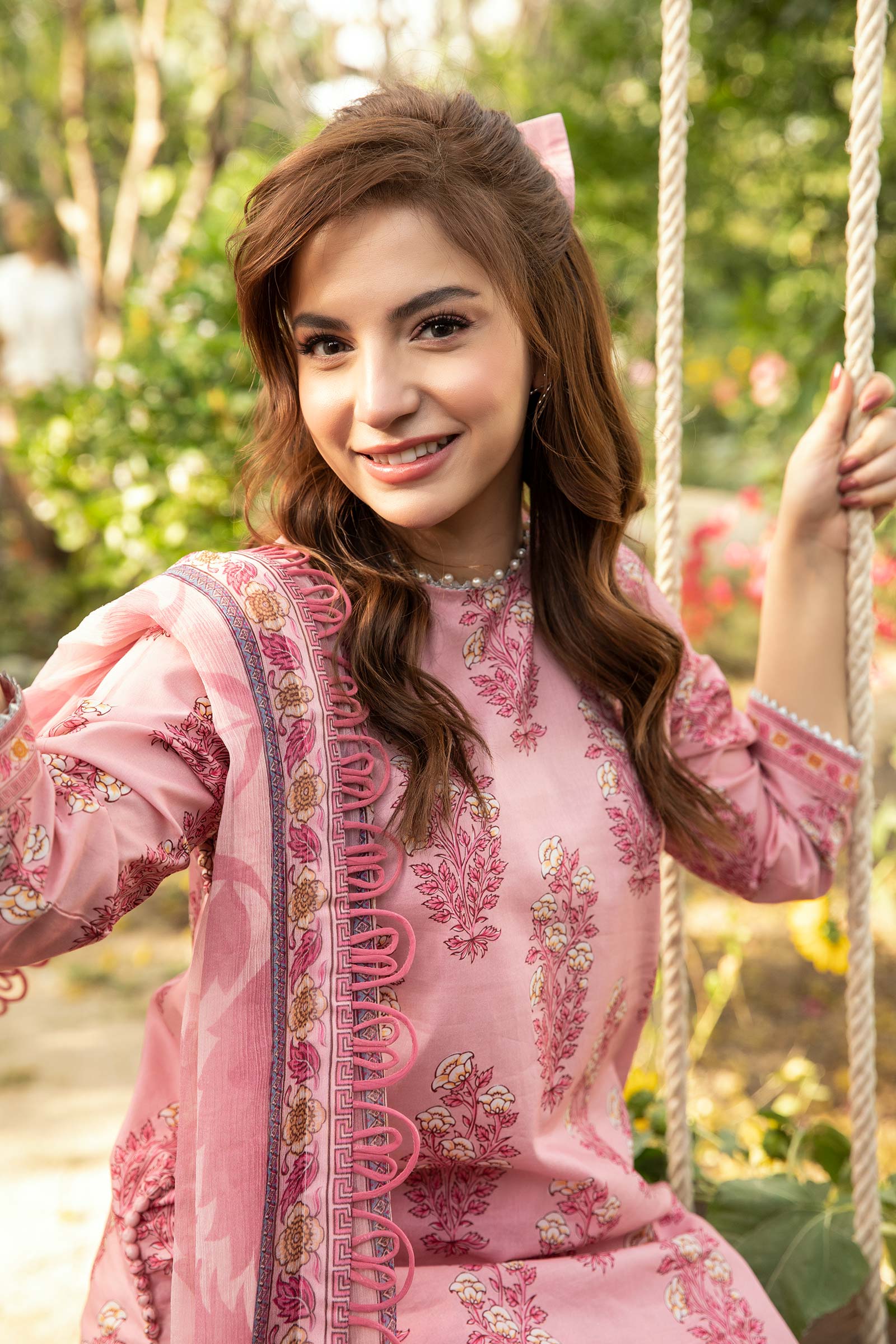 Maria B | Eid Basic Lawn | MB-CUS25-908A - Aqsa Fabrics