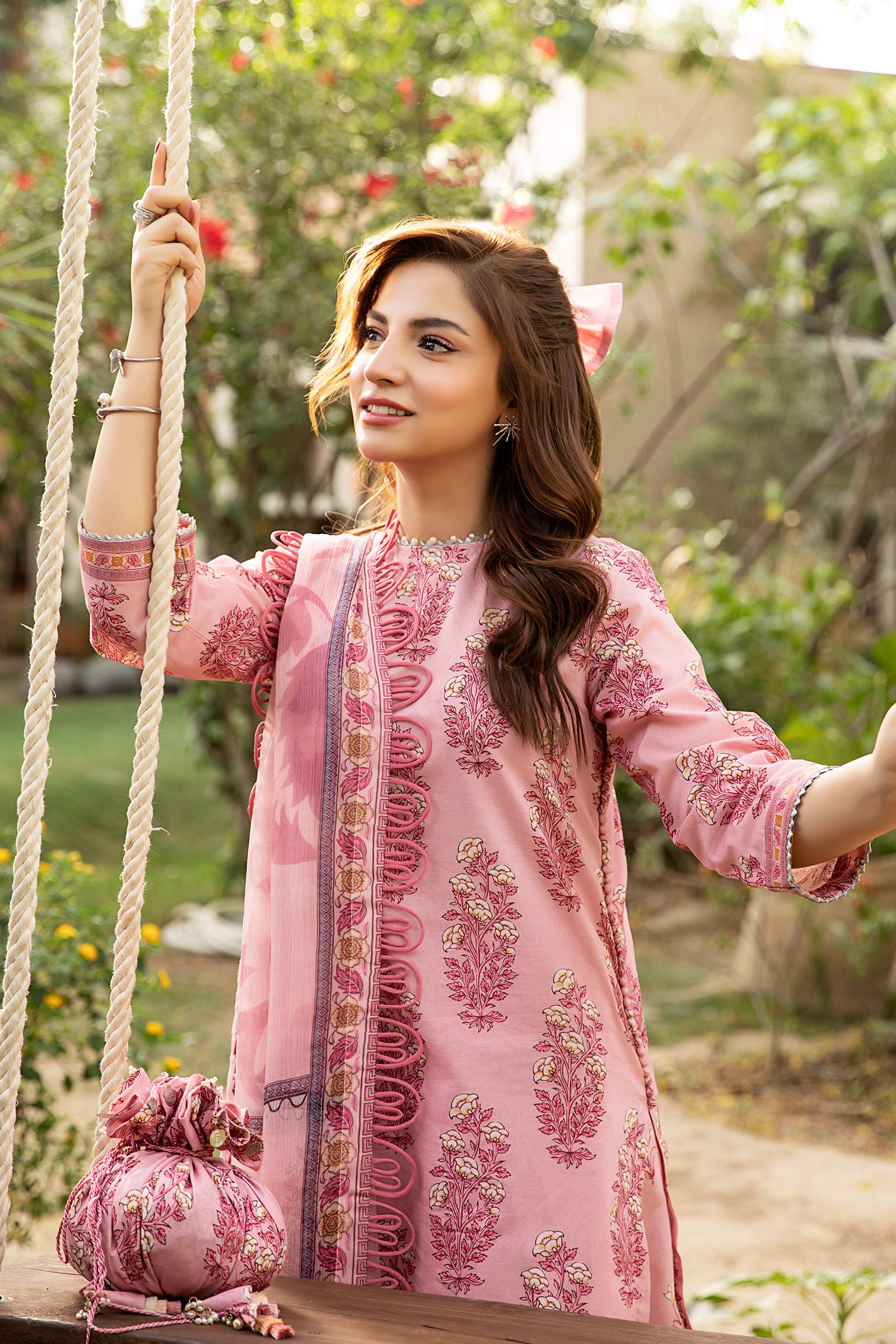 Maria B | Eid Basic Lawn | MB-CUS25-908A - Aqsa Fabrics