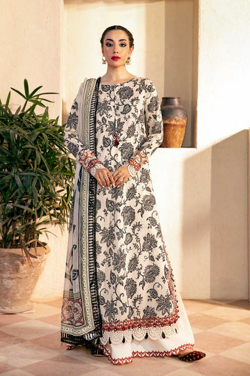 Maria B | Eid Basic Lawn | MB-CUS25-909A - Aqsa Fabrics